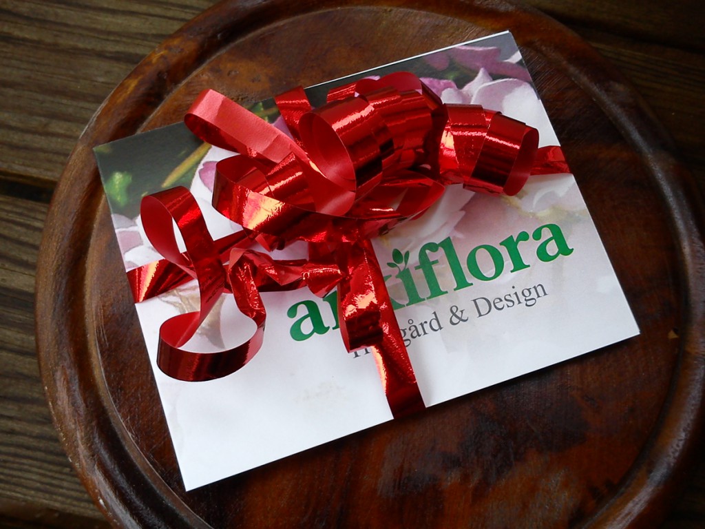 Presentkort till jul